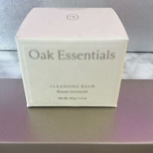 Nib oak essential cleansing balm.